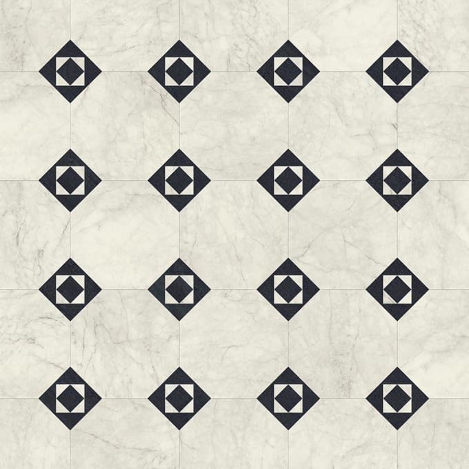 Octagon Key Rayne | DC477 | Elegant Victorian-inspired floor